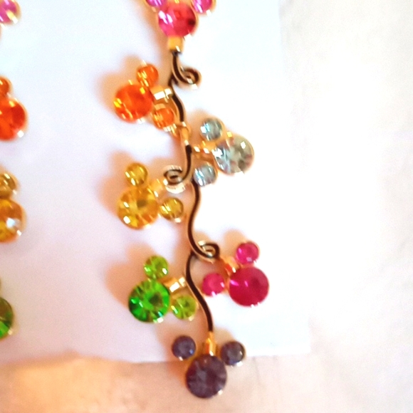 DISNEY & BAUBLEBAR MICKEY RAINBOW DROP EARRINGS - Picture 3 of 6